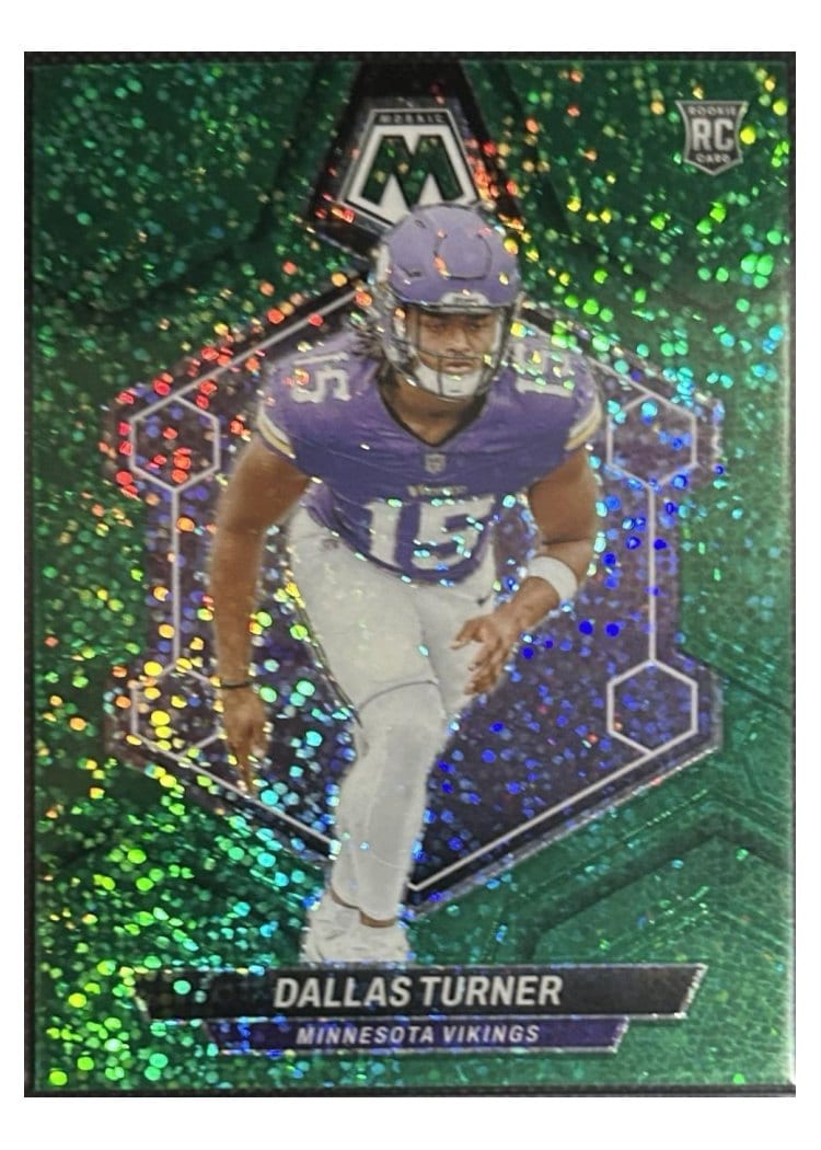 2024 Panini Mosaic Base Set Dallas Turner #317 card