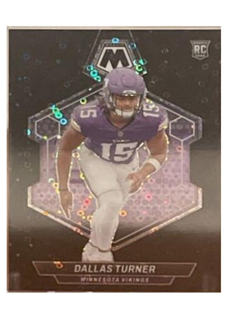 2024 Panini Mosaic Base Set Dallas Turner #317 card