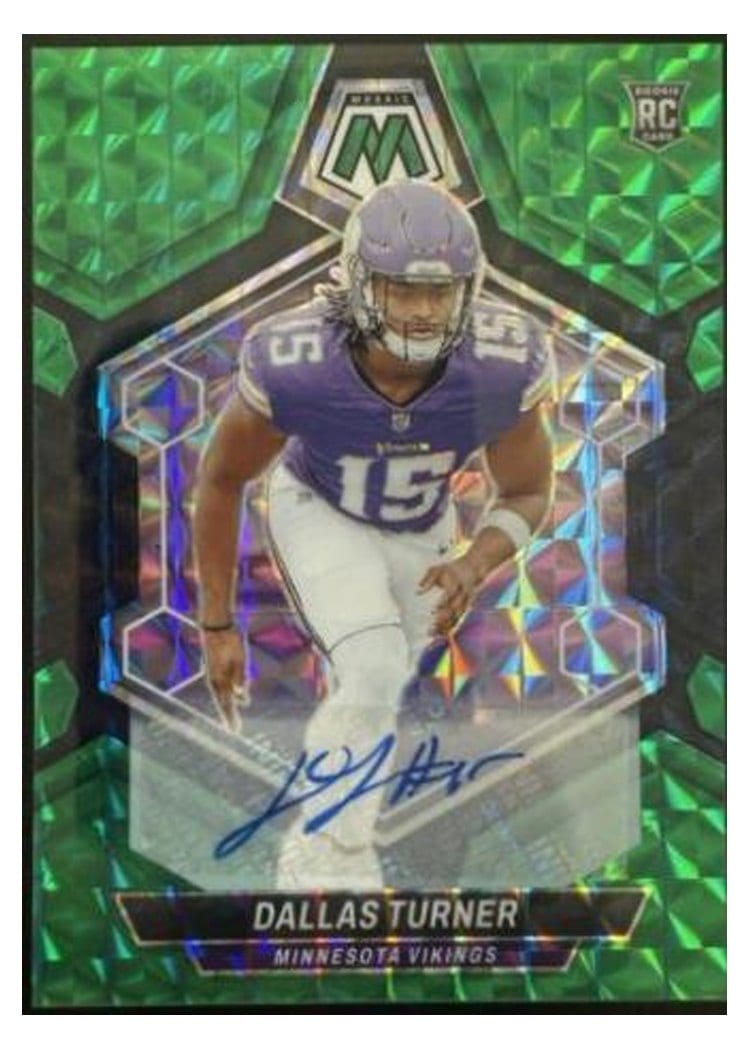 2024 Panini Mosaic Base Set Dallas Turner #317 card