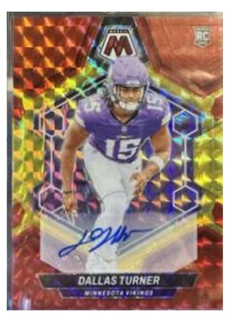 2024 Panini Mosaic Base Set Dallas Turner #317 card