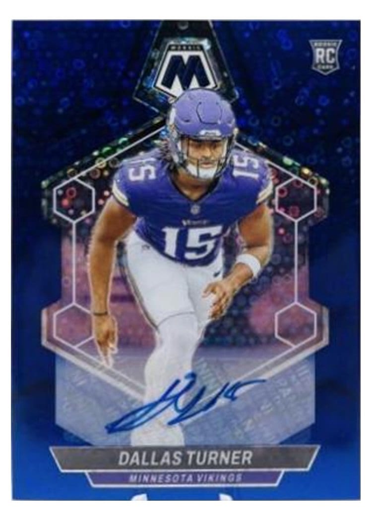 2024 Panini Mosaic Base Set Dallas Turner #317 card