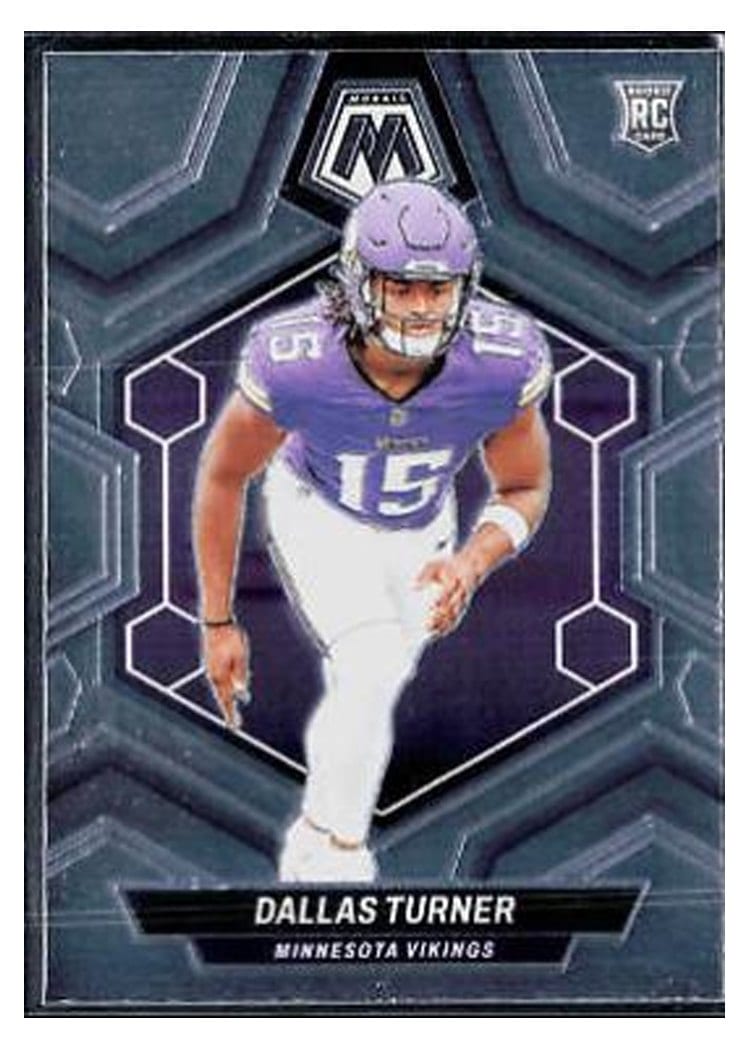 2024 Panini Mosaic Base Set Dallas Turner #317 card