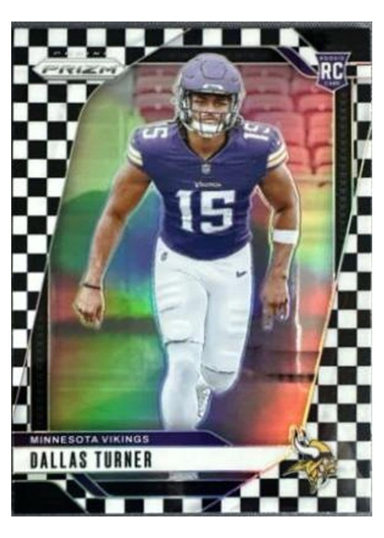 2024 Panini Prizm Base Set Dallas Turner #324 card