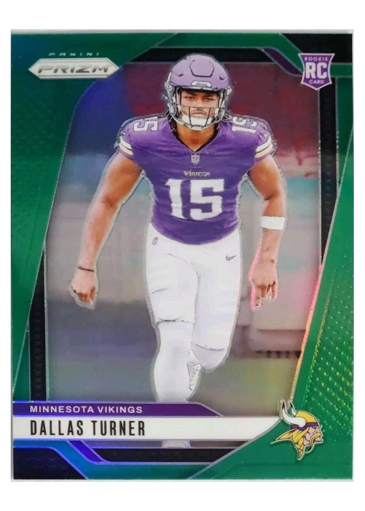 2024 Panini Prizm Base Set Dallas Turner #324 card