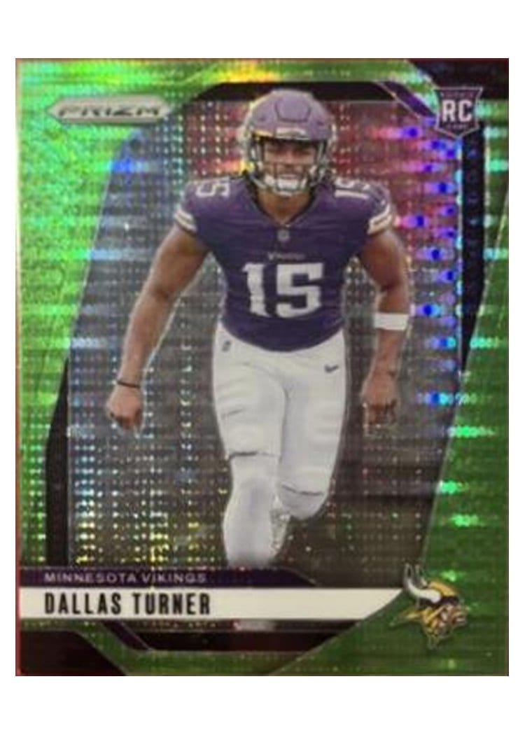 2024 Panini Prizm Base Set Dallas Turner #324 card