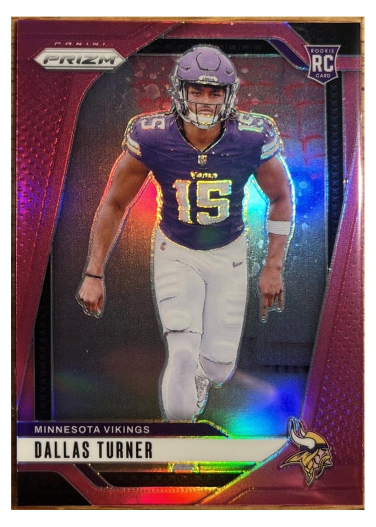 2024 Panini Prizm Base Set Dallas Turner #324 card