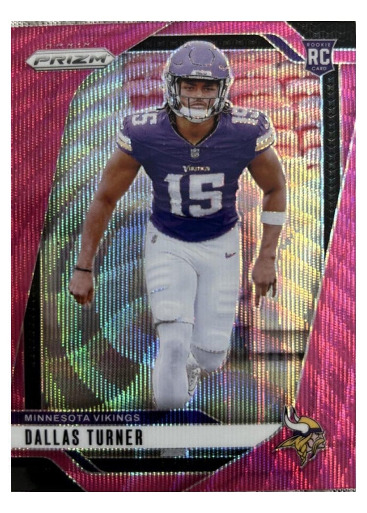 2024 Panini Prizm Base Set Dallas Turner #324 card