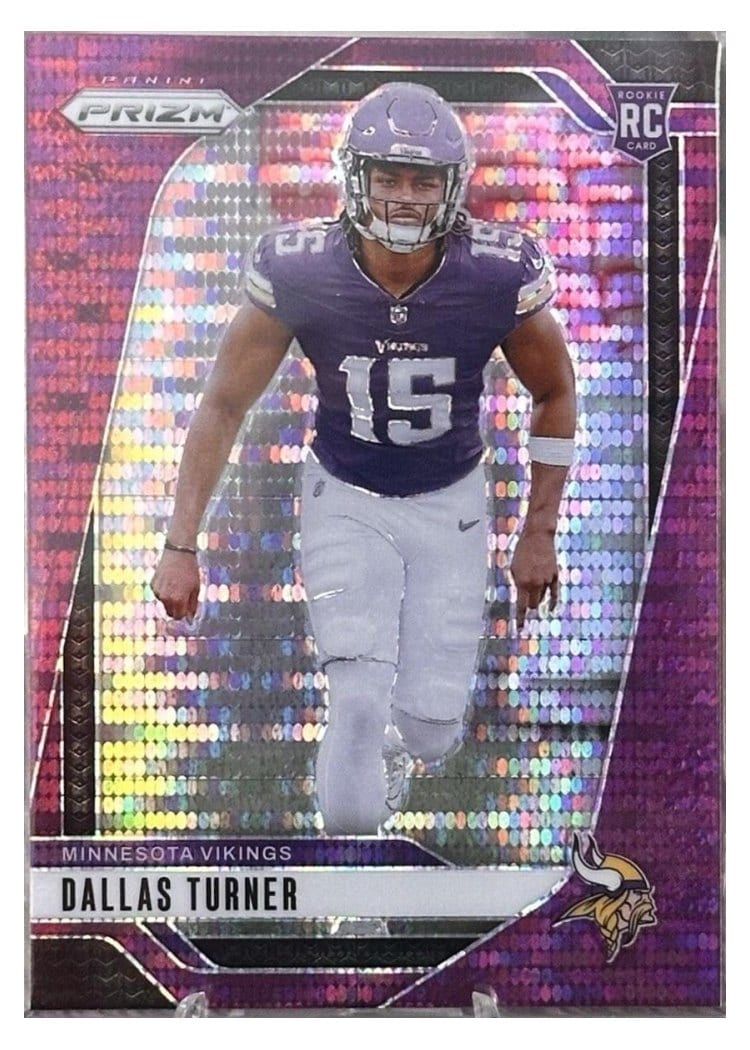 2024 Panini Prizm Base Set Dallas Turner #324 card