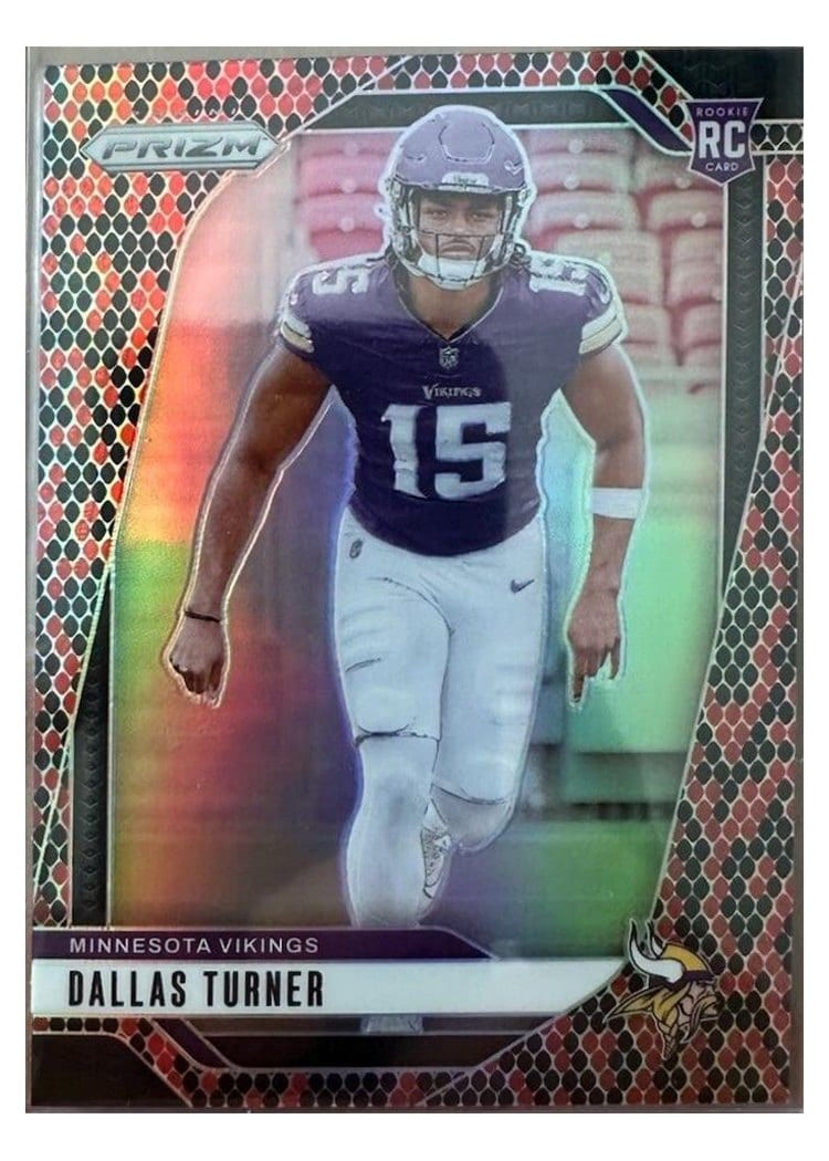 2024 Panini Prizm Base Set Dallas Turner #324 card