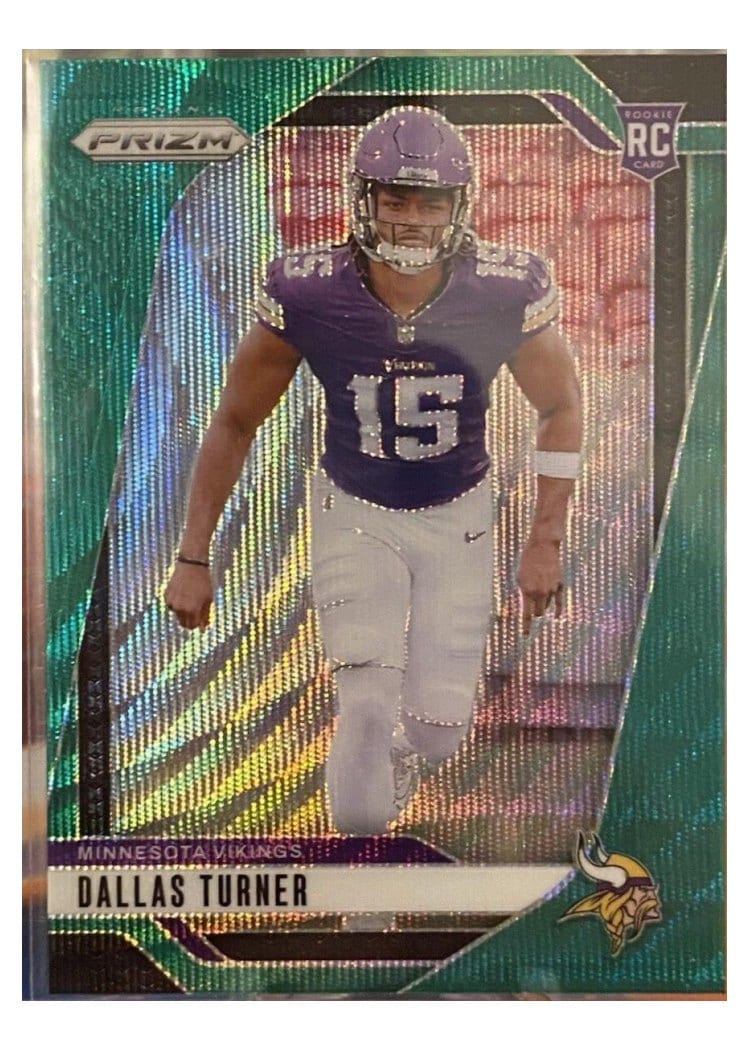 2024 Panini Prizm Base Set Dallas Turner #324 card