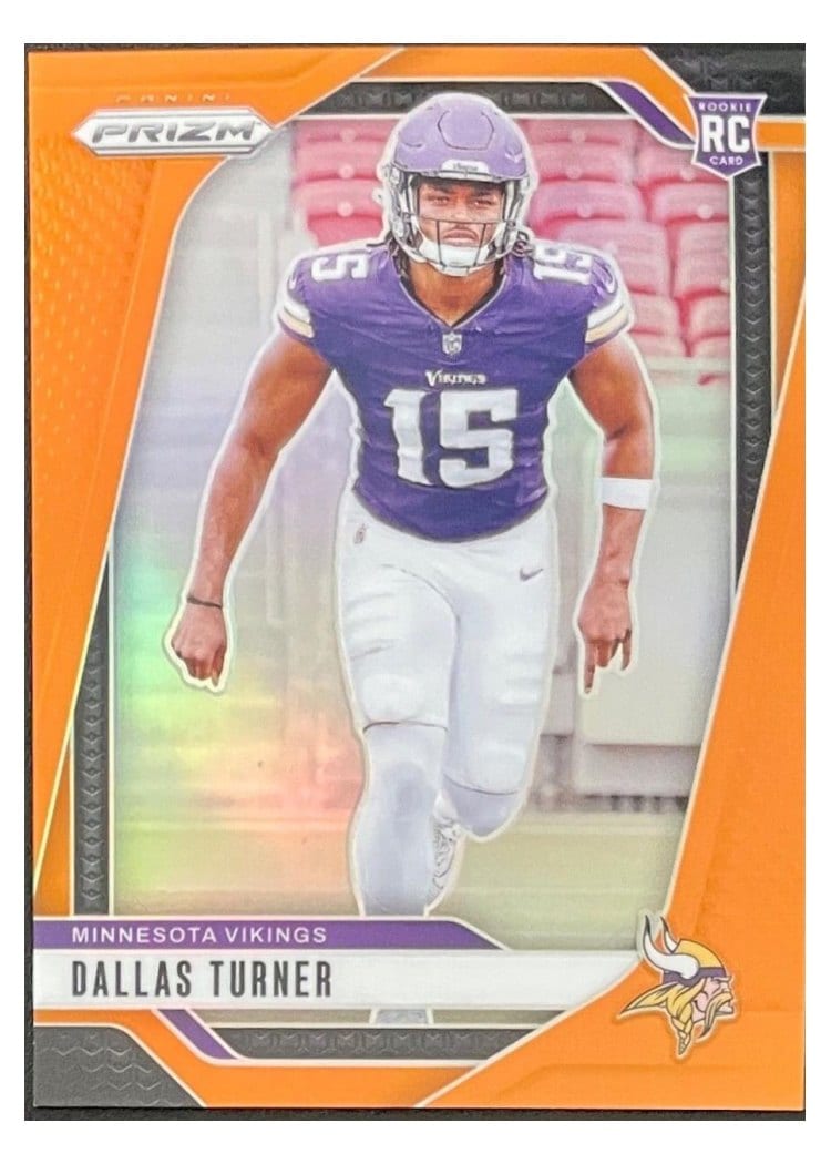 2024 Panini Prizm Base Set Dallas Turner #324 card