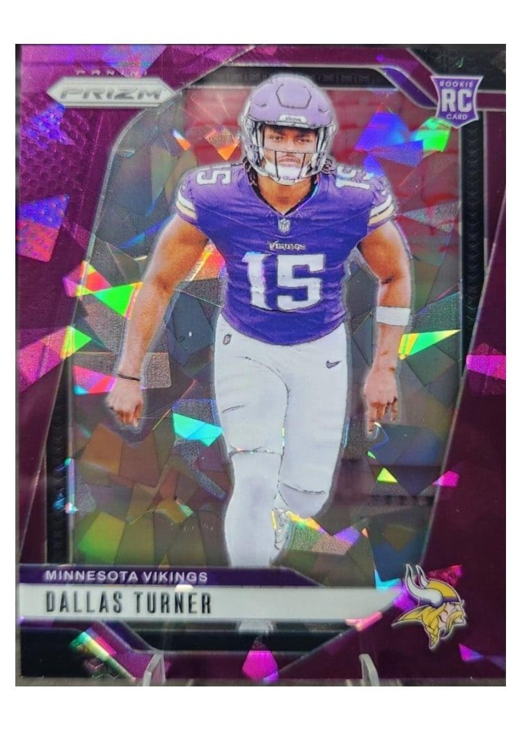2024 Panini Prizm Base Set Dallas Turner #324 card