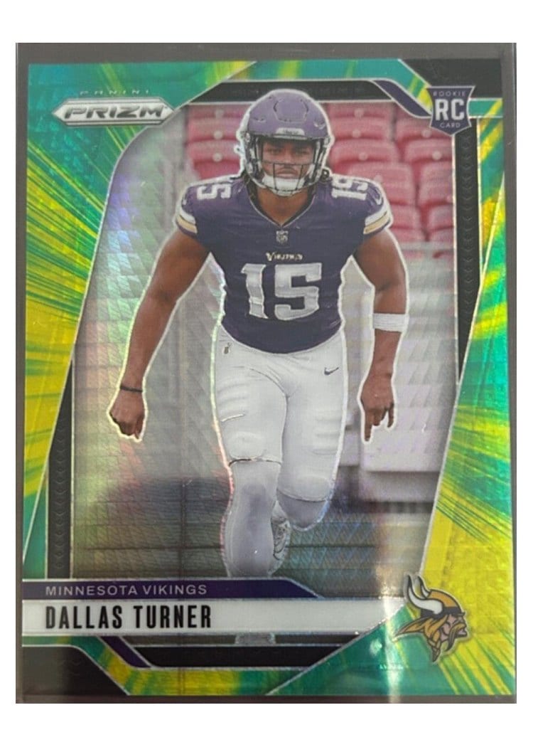 2024 Panini Prizm Base Set Dallas Turner #324 card