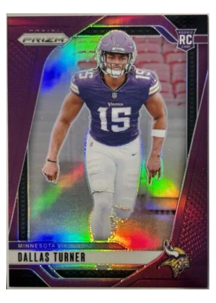 2024 Panini Prizm Base Set Dallas Turner #324 card