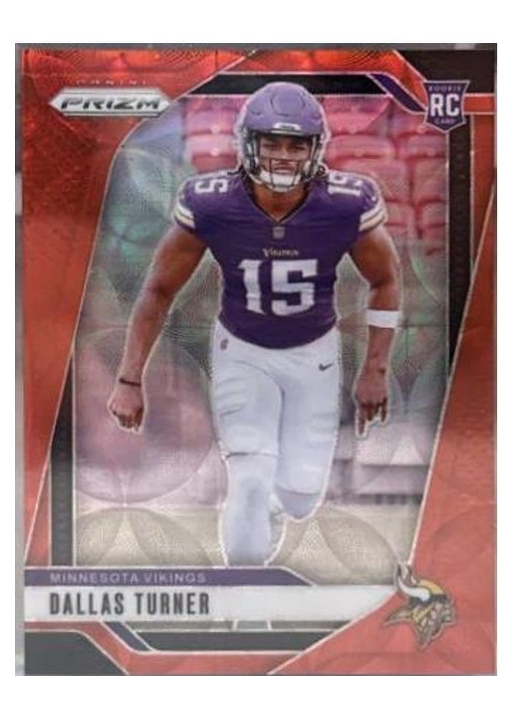 2024 Panini Prizm Base Set Dallas Turner #324 card