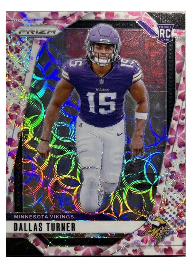 2024 Panini Prizm Base Set Dallas Turner #324 card