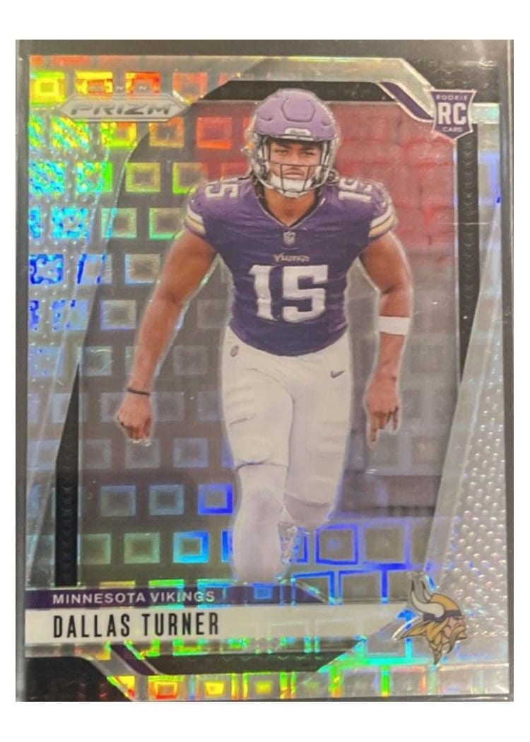 2024 Panini Prizm Base Set Dallas Turner #324 card