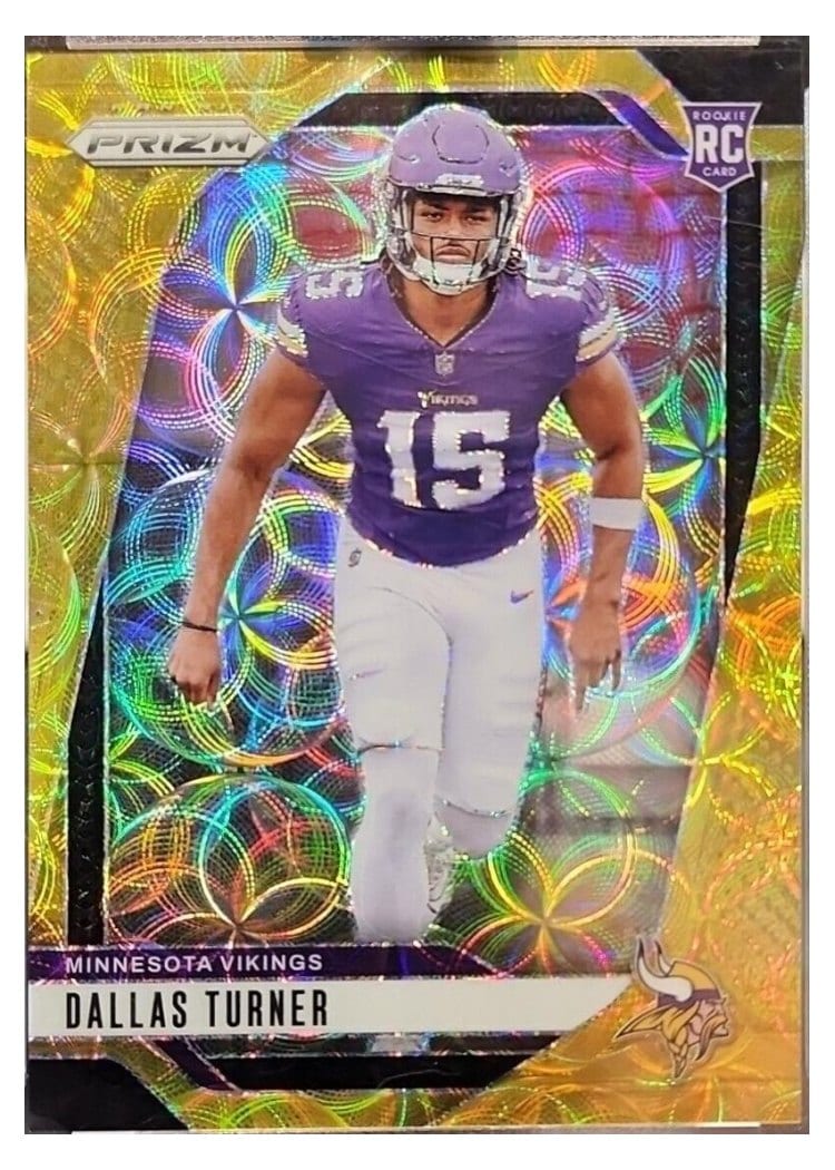 2024 Panini Prizm Base Set Dallas Turner #324 card