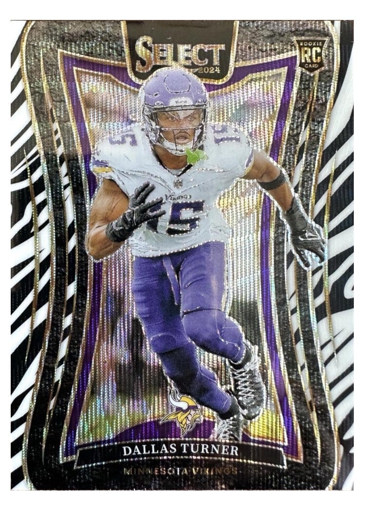 2024 Panini Select Base Set Dallas Turner #323 card