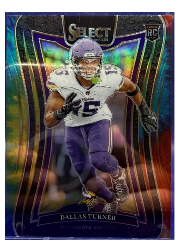 2024 Panini Select Base Set Dallas Turner #323 card