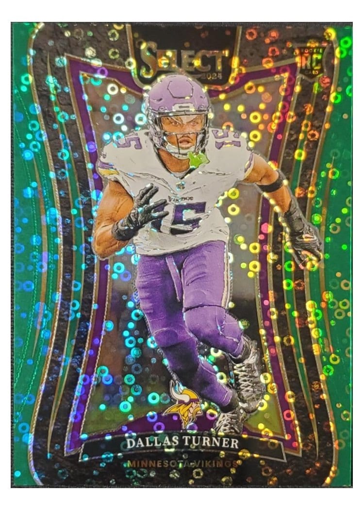 2024 Panini Select Base Set Dallas Turner #323 card