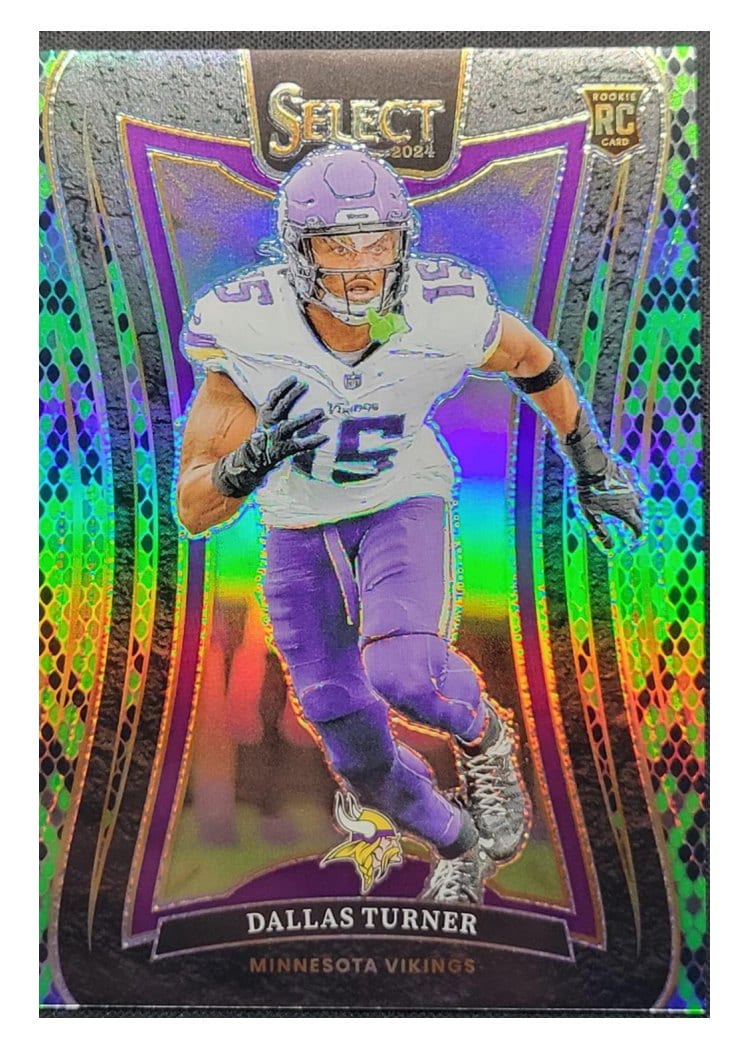 2024 Panini Select Base Set Dallas Turner #323 card