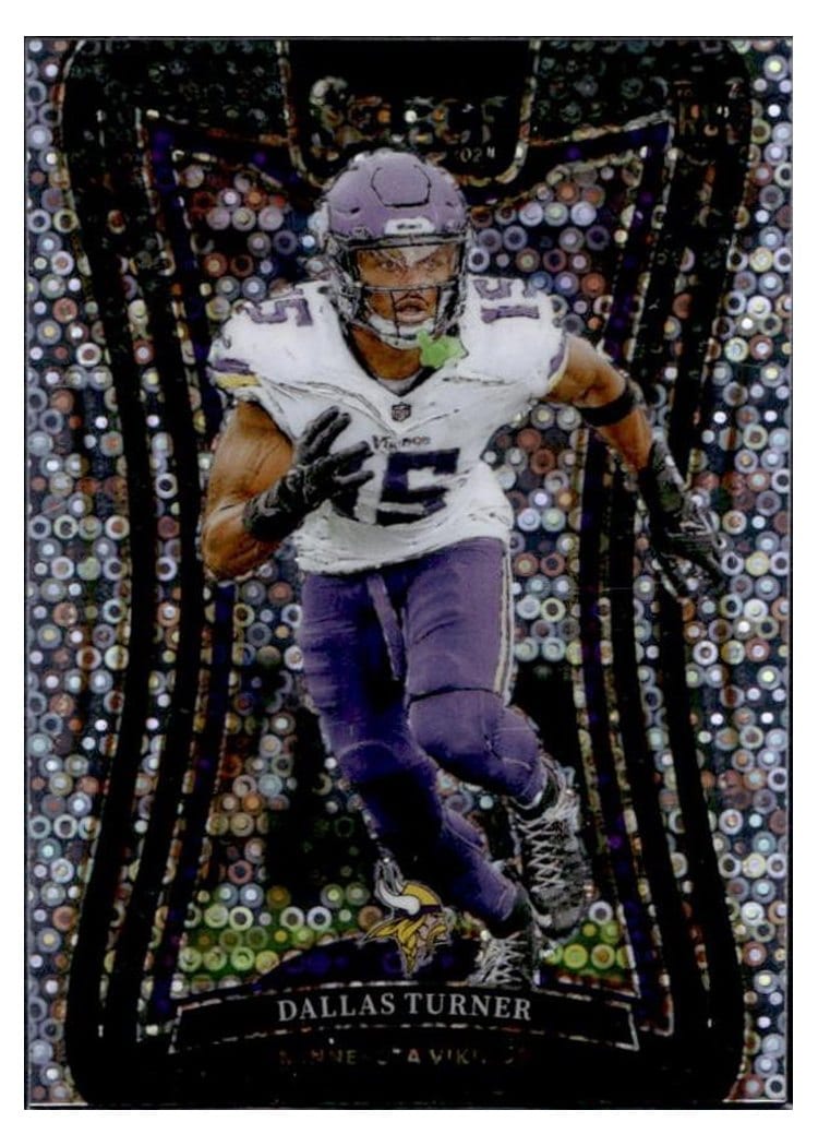 2024 Panini Select Base Set Dallas Turner #323 card