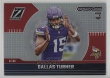2024 Panini Zenith First Look Dallas Turner #20 card