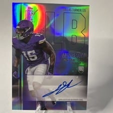 2024 Topps Signature Class Rookie Class Chrome Autographs Dallas Turner #RCV-DT card