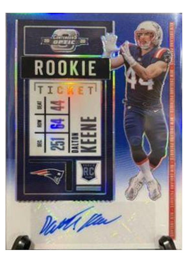 2020 Panini Contenders Optic Base Set Dalton Keene #173 card