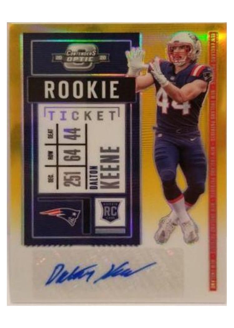 2020 Panini Contenders Optic Base Set Dalton Keene #173 card