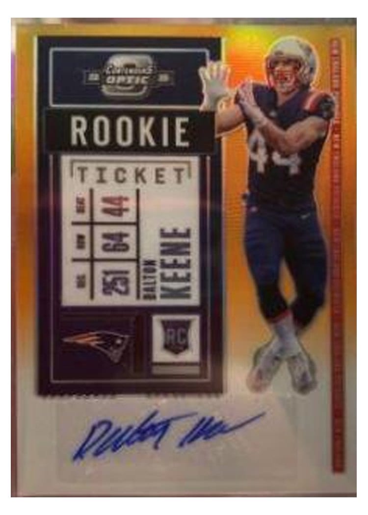 2020 Panini Contenders Optic Base Set Dalton Keene #173 card