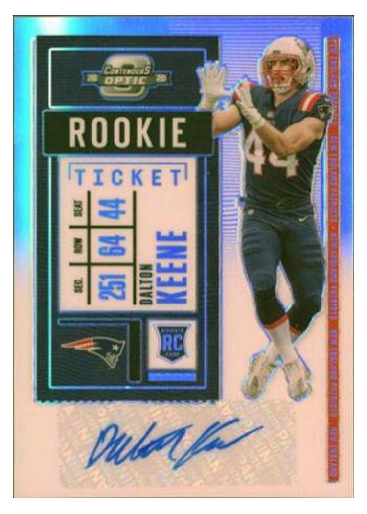 2020 Panini Contenders Optic Base Set Dalton Keene #173 card