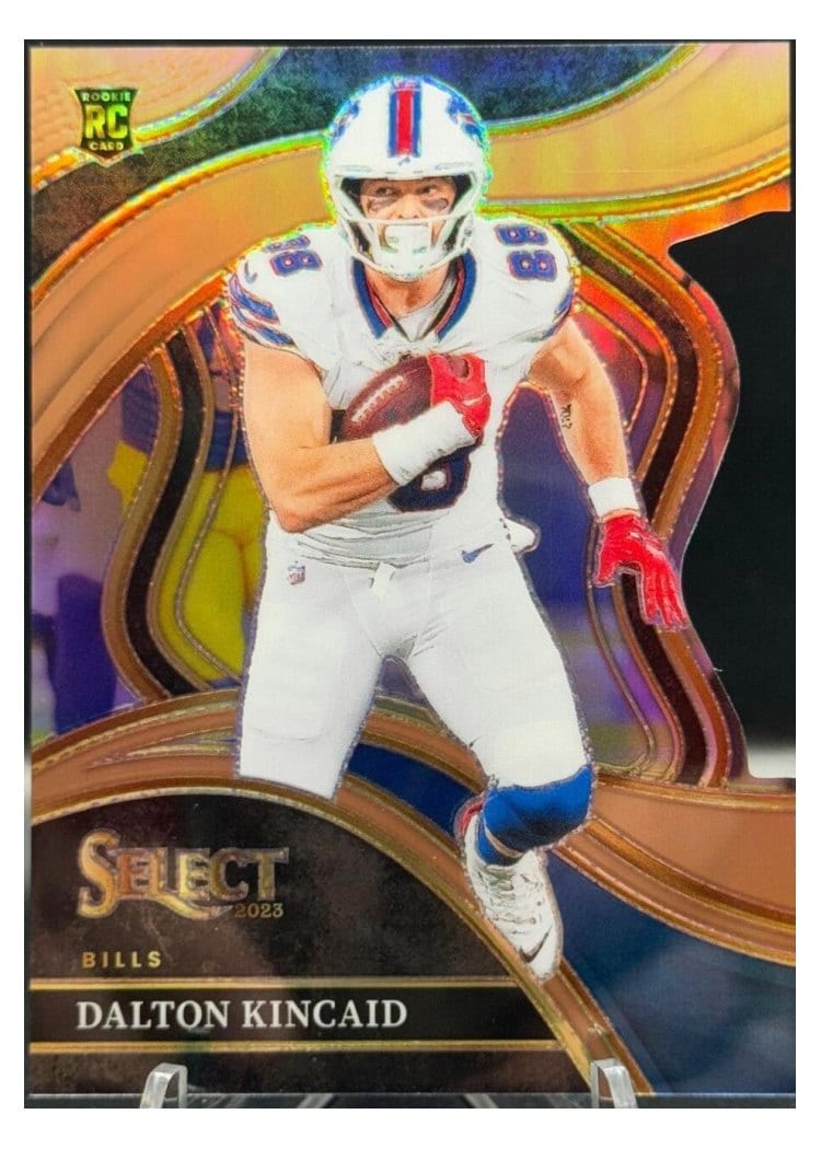 2023 Panini Select Base Set Dalton Kincaid Copper Prizm Die-Cut #281 card