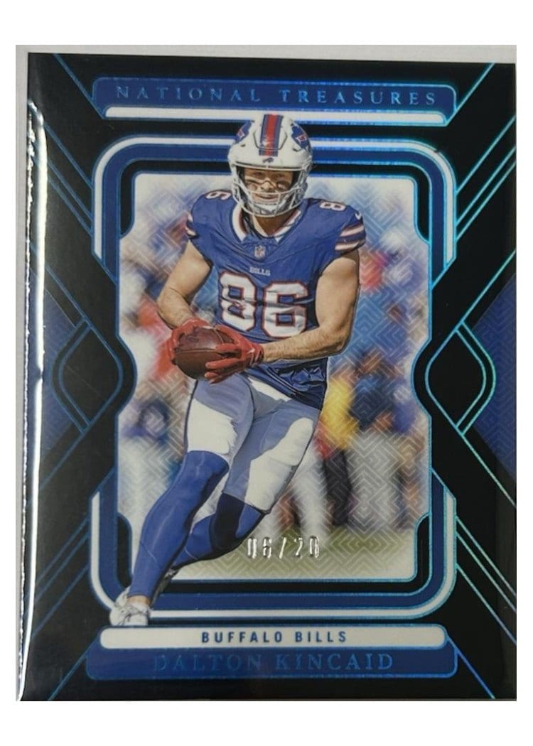 2024 Panini National Treasures Base Set Dalton Kincaid #11 card