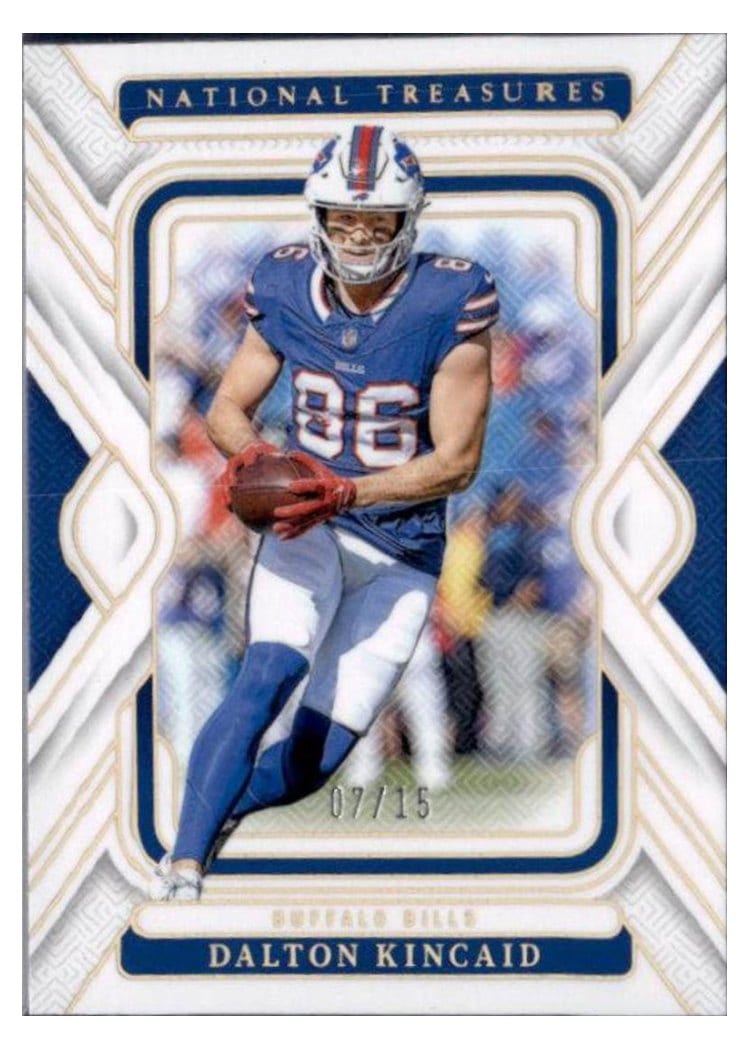 2024 Panini National Treasures Base Set Dalton Kincaid #11 card