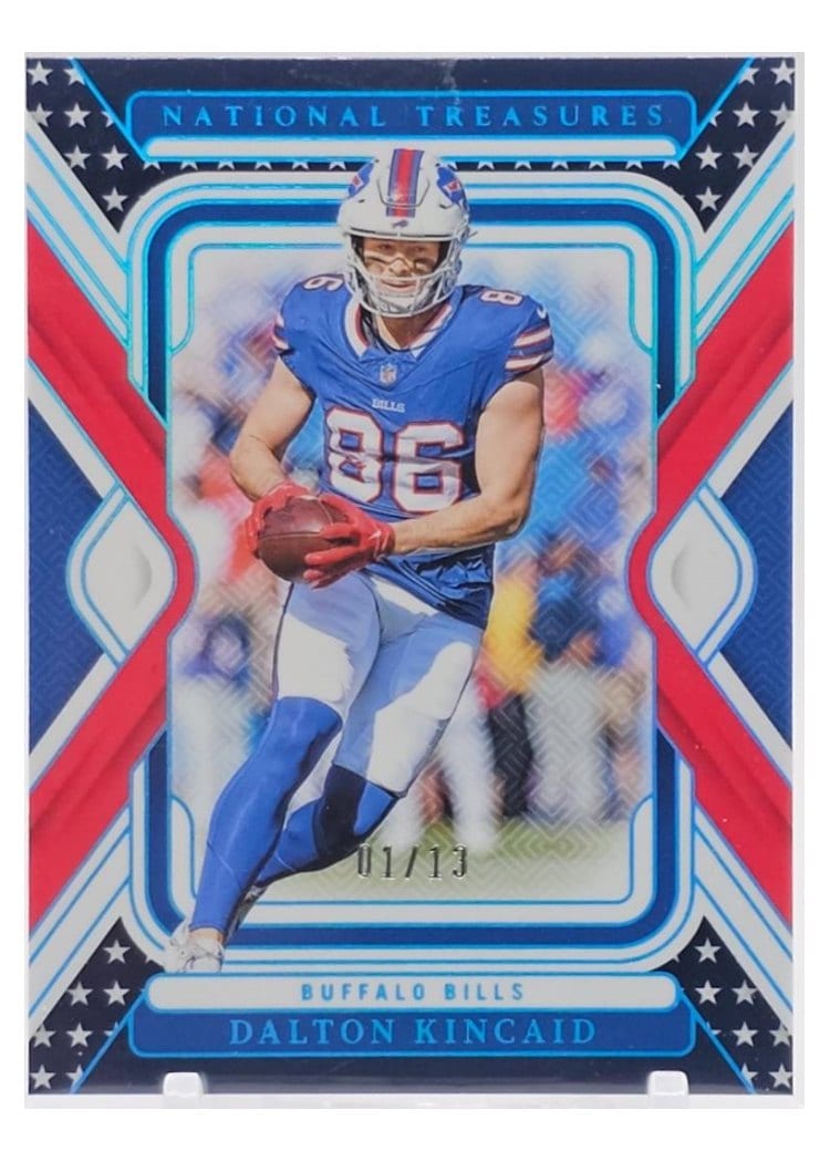 2024 Panini National Treasures Base Set Dalton Kincaid #11 card