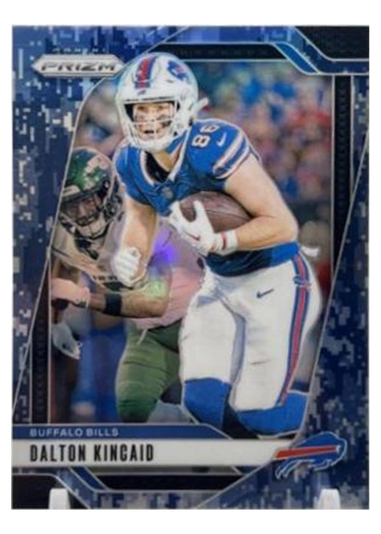 2024 Panini Prizm Base Set Dalton Kincaid Blue Shimmer #30 card
