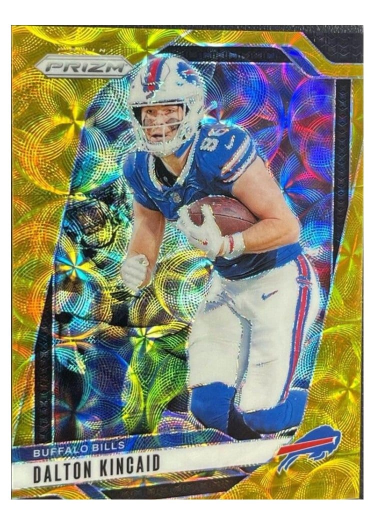 2024 Panini Prizm Base Set Dalton Kincaid Choice Gold #30 card