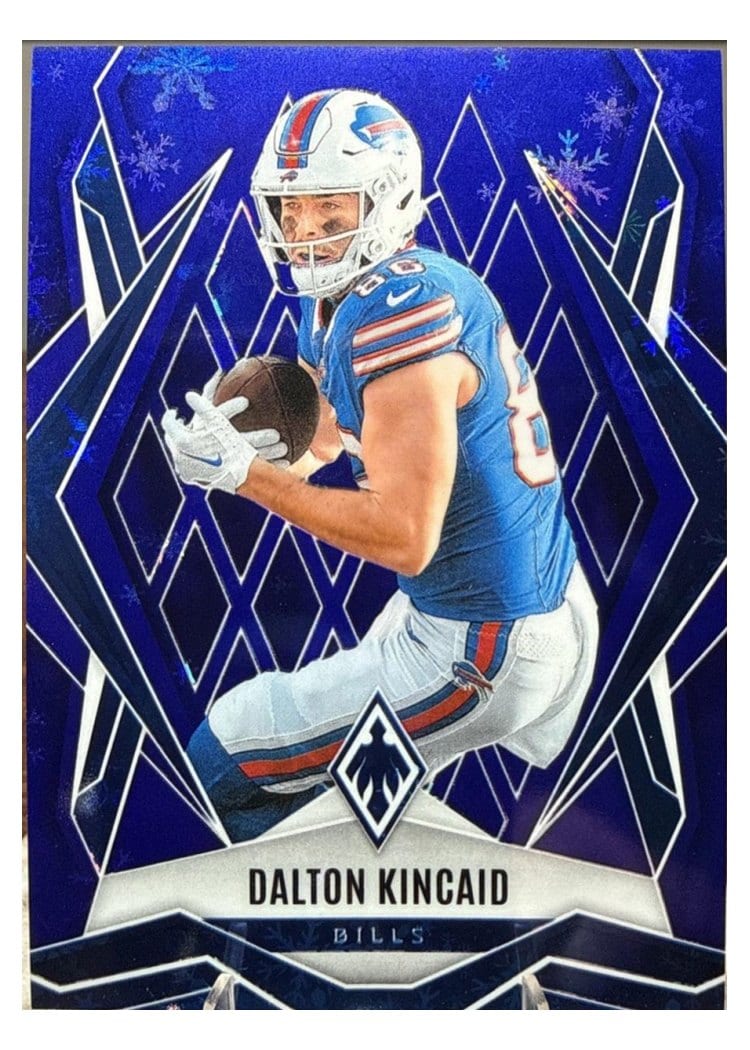2025 Panini Phoenix Base Set Dalton Kincaid Blue Winter #122 card