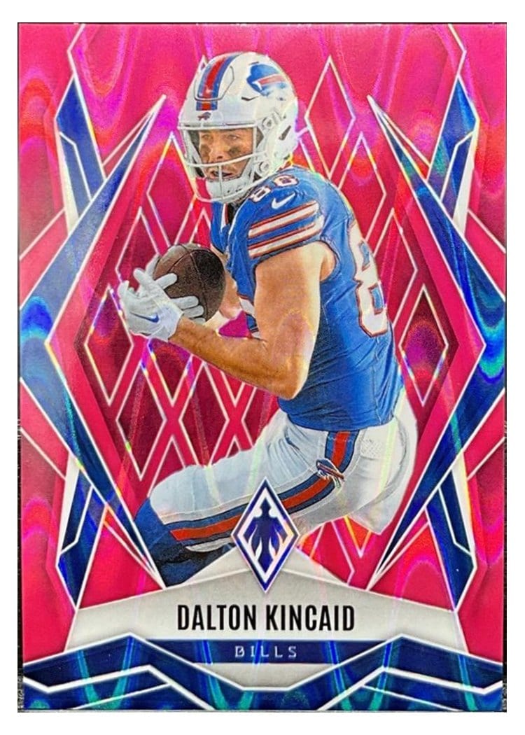 2025 Panini Phoenix Base Set Dalton Kincaid Pink Seismic #122 card