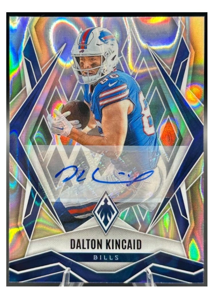 2025 Panini Phoenix Base Set Dalton Kincaid Lava Autograph #122 card