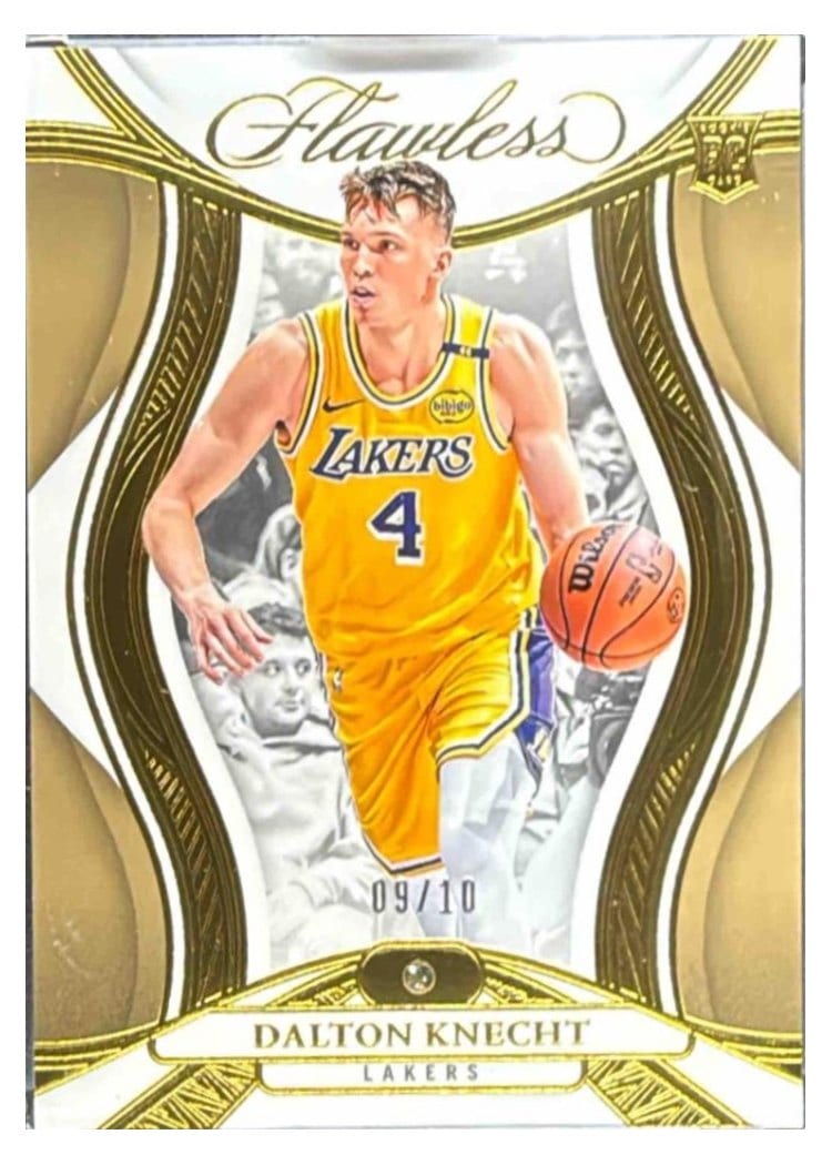 2024-25 Panini Flawless Base Gems Dalton Knecht #65 card