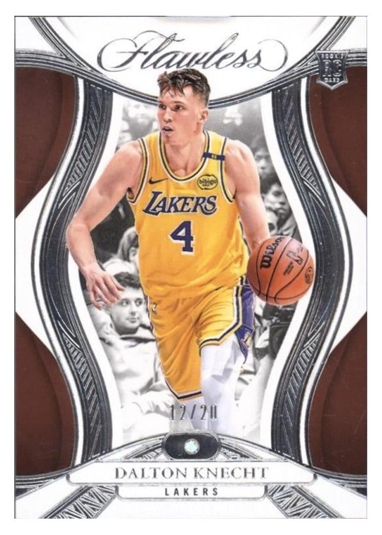 2024-25 Panini Flawless Base Gems Dalton Knecht #65 card