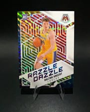 2024-25 Panini Mosaic Razzle Dazzle Dalton Knecht #11 card