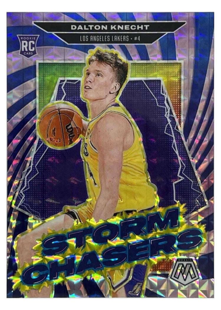 2024-25 Panini Mosaic Storm Chasers Dalton Knecht #11 card