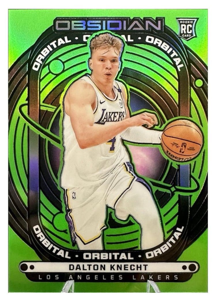 2024-25 Panini Obsidian Orbital Dalton Knecht #3 card