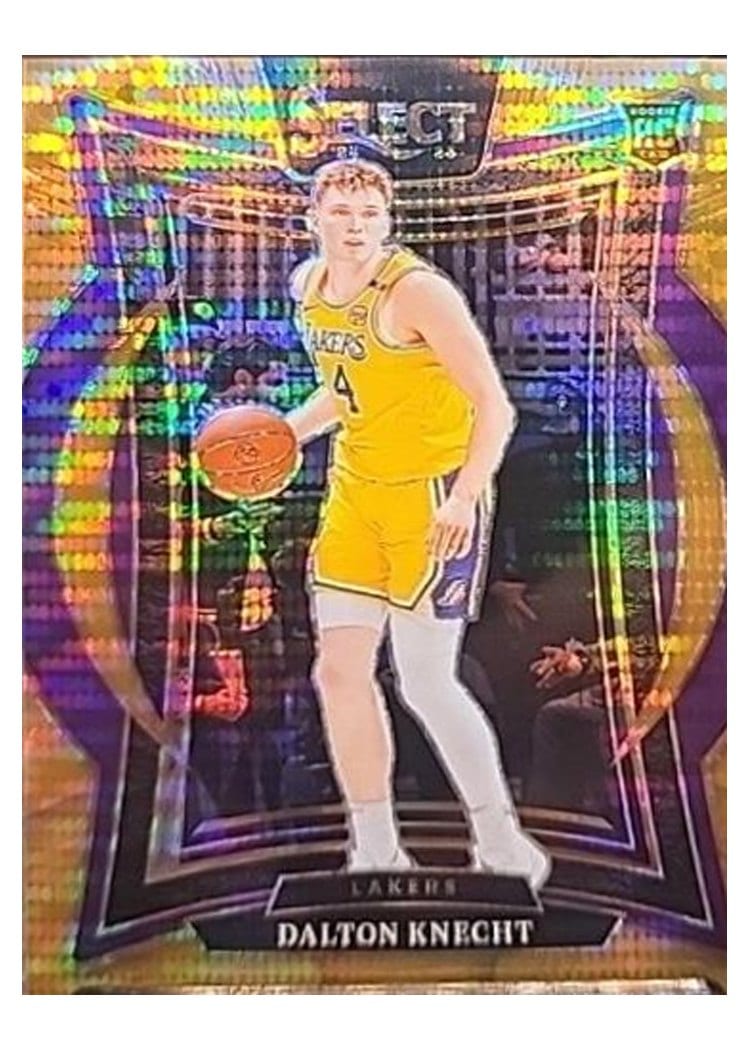 2024-25 Panini Select Base Set Dalton Knecht #91 card