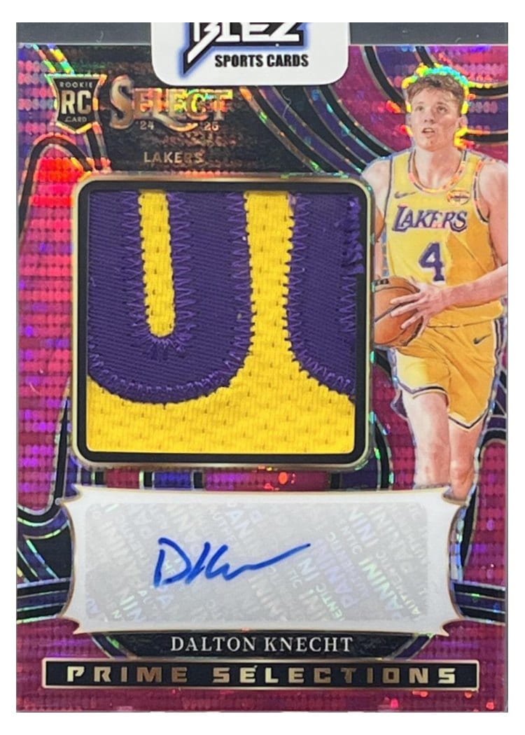 2024-25 Panini Select Base Set Dalton Knecht #91 card