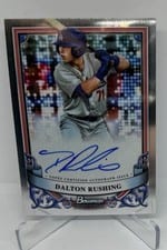 2024 Bowman Sterling Prospect Autographs Dalton Rushing #PA-DR card
